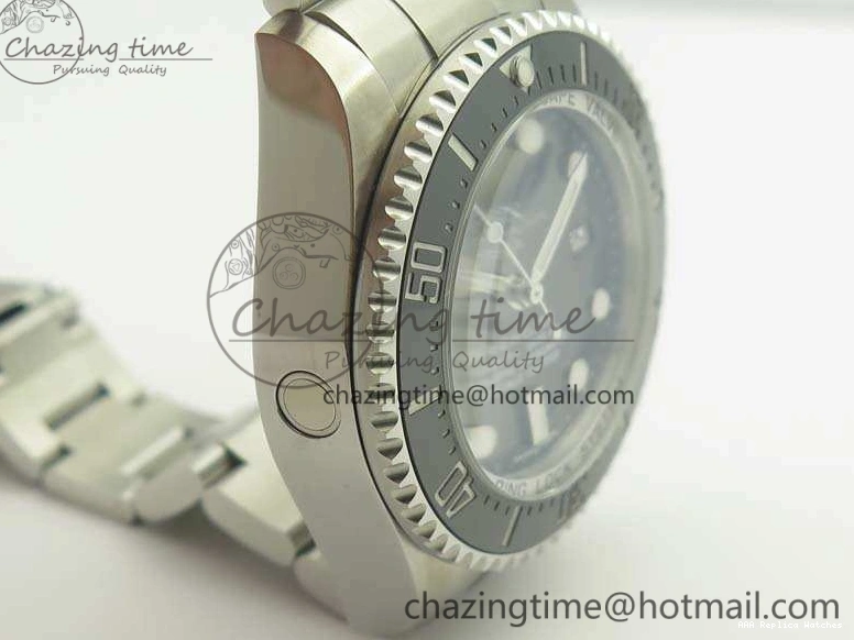 Best AAA Replica Sites Black DEEPSEA ARF Bracelet 904L 1:1 Best Case And SH SS 116660 3484 WaterResistant Sea-Dweller Edition 1217